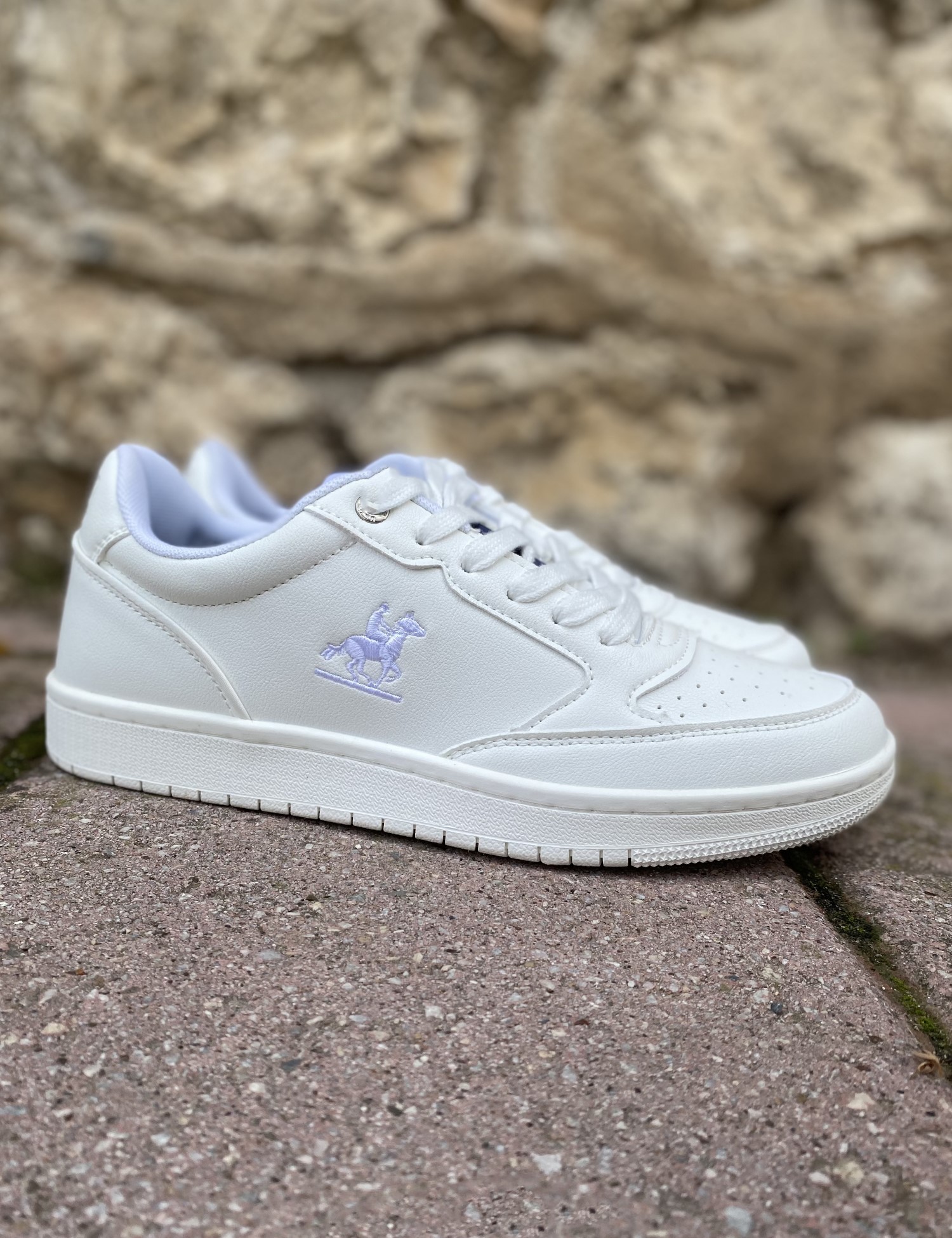 Us Grand Polo λευκά ανδρικά casual sneakers GPM428230